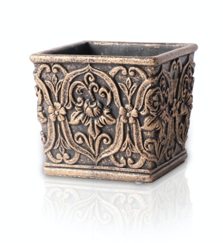 Osłonka ceramiczna RUSTIC Black & Copper 14