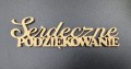 Napis / PIK "Serdeczne podziękowanie"