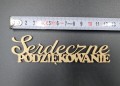Napis / PIK "Serdeczne podziękowanie"