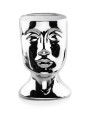 Donica Osłonka ceramiczna Głowa SILVER 20,5 cm