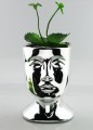 Donica Osłonka ceramiczna Głowa SILVER 16,5 cm