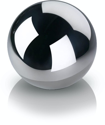 KULA ceramiczna Figurka SILVER 50 cm