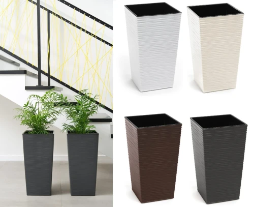 Doniczka Finezja Dłuto 190- 4 kolory